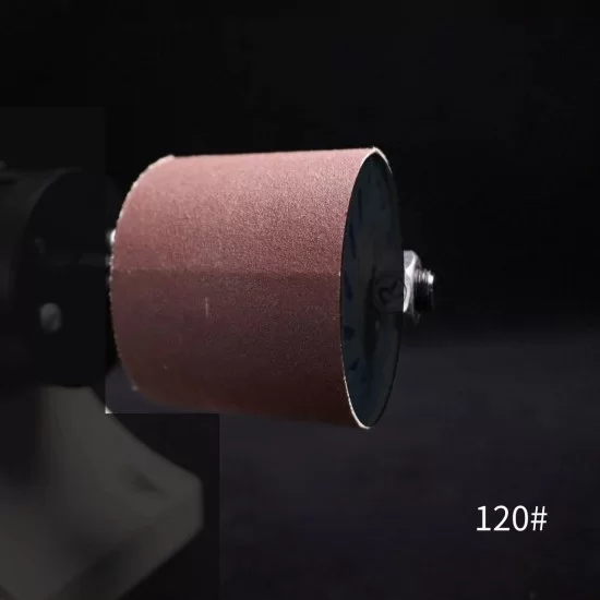 Leather polishing machine